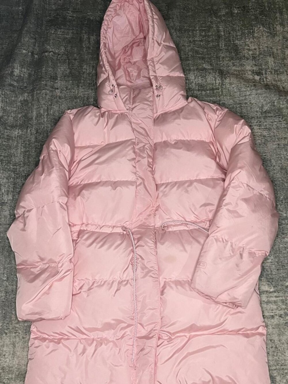 Fabletics Pink Long Winter Jacket